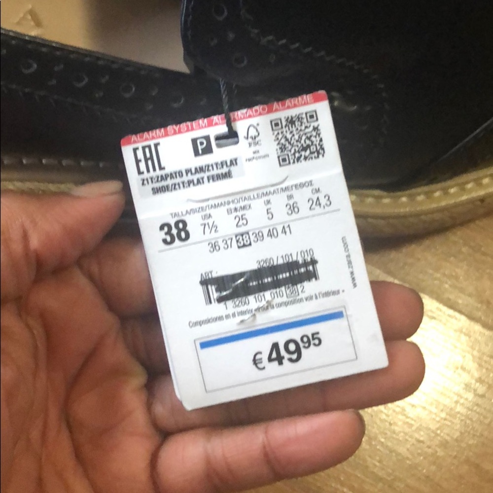 Zara navy oxfords - Picture 6 of 9